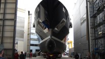 The 70 metre superyacht NUMPTIA by Rossi Navi at her launch